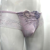 Sexy See through Sheer Purple Panties - Cissify